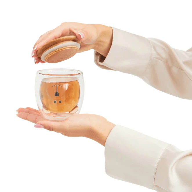 Szklanka BAMBOO BEAR z logo firmy Zdjęcie 7