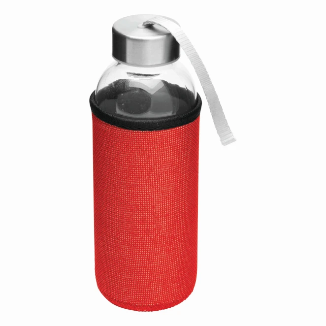 Butelka szklana TAKE JUTY z logo firmy Zdjęcie