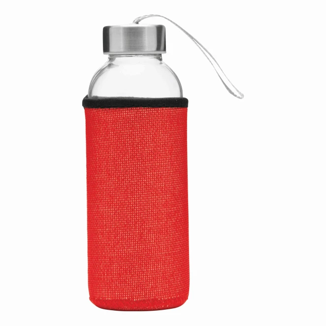 Butelka szklana TAKE JUTY z logo firmy Zdjęcie 2