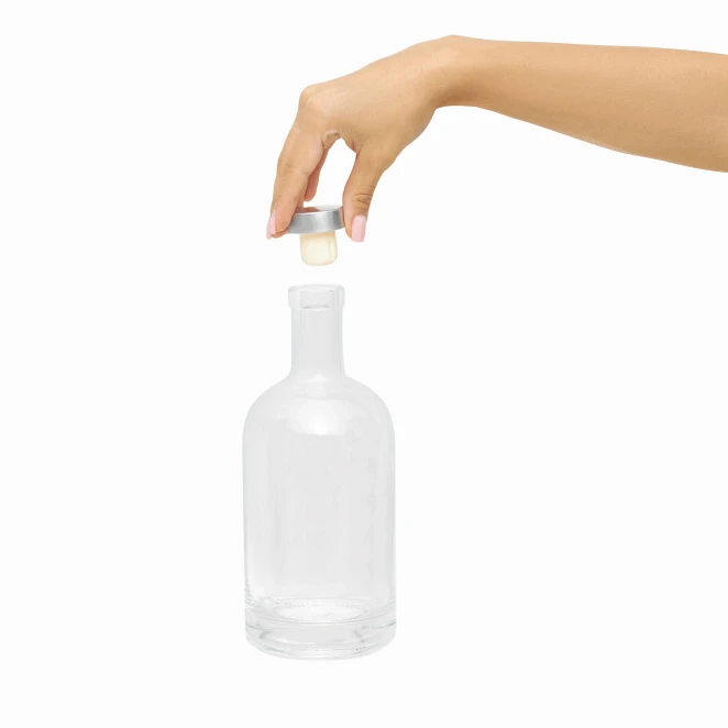 Szklana butelka PEARLY do naniesienia logo Zdjęcie 8