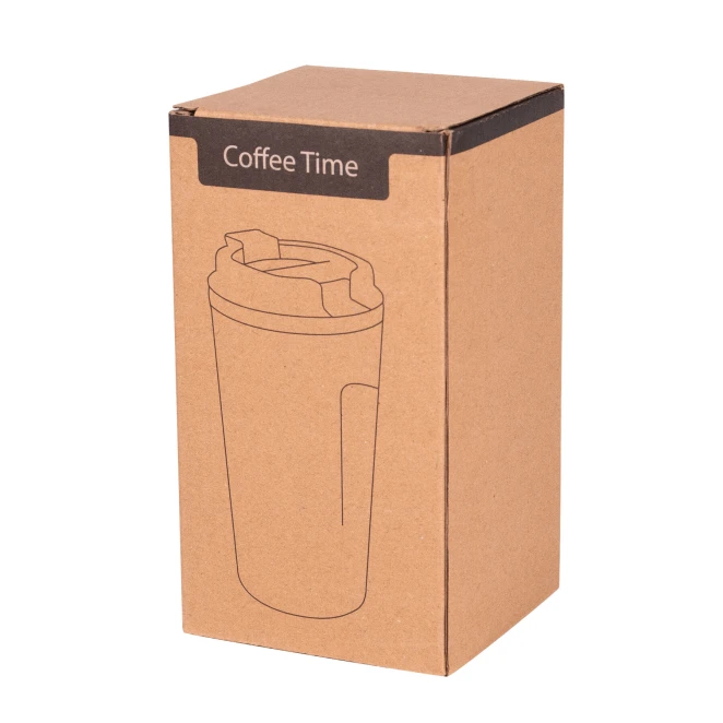 Podróżny kubek termiczny COFFEE TIME z naniesieniem logo Zdjęcie 8