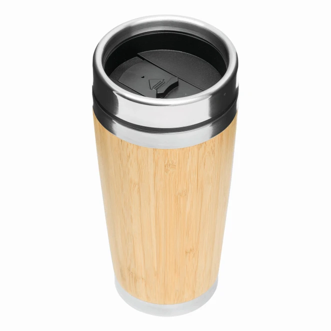 Kubek termiczny BAMBOO DRINK do naniesienia logo Zdjęcie
