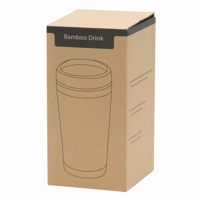 Kubek termiczny BAMBOO DRINK do naniesienia logo Zdjęcie 6