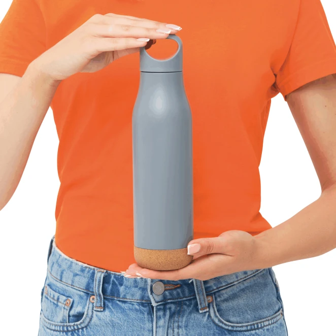 Próżniowa butelka do picia CORKY LEGEND do drukowania logo Zdjęcie 8