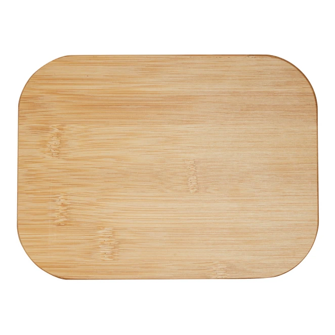 Pudełko na lunch ROSILI L z bambusową pokrywką. Pojemność ok. 1060 ml. do naniesienia logo Zdjęcie 4