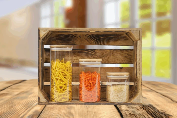 Szklany słoik ECO STORAGE S, pojemność ok. 450 ml do naniesienia logo Zdjęcie 9