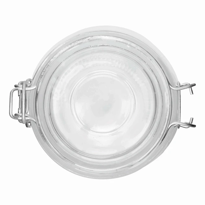 Szklany słoik CLICKY M, pojemność ok. 500 ml. z naniesieniem logo Zdjęcie 3