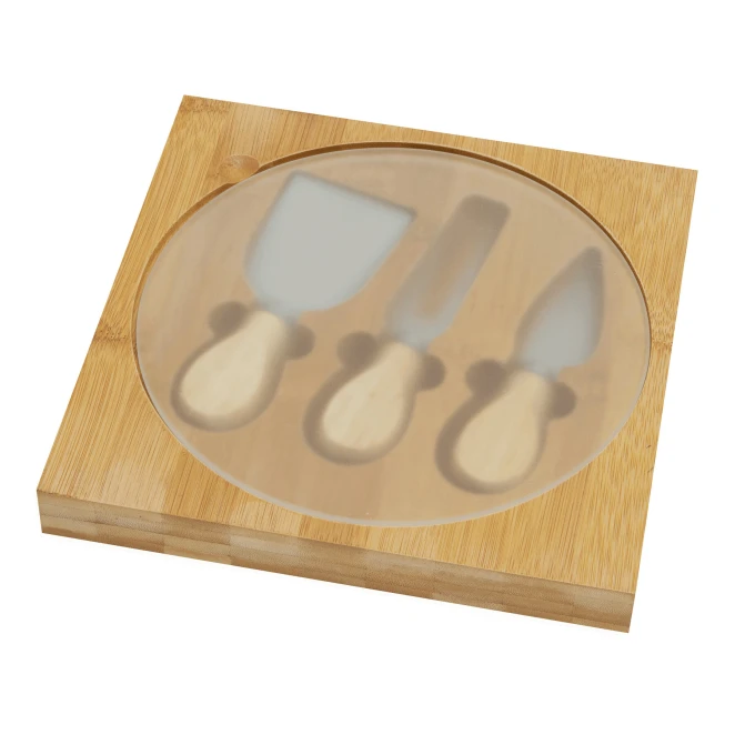 Zestaw noży do sera ORBITY do drukowania logo Zdjęcie