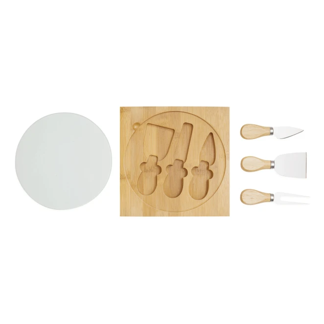 Zestaw noży do sera ORBITY do drukowania logo Zdjęcie 2