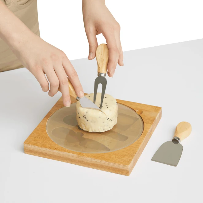 Zestaw noży do sera ORBITY do drukowania logo Zdjęcie 5