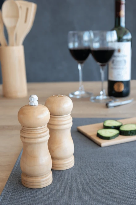 Zestaw solniczka i młynek do pieprzu DUO SPICE do nałożenia logo Zdjęcie 9