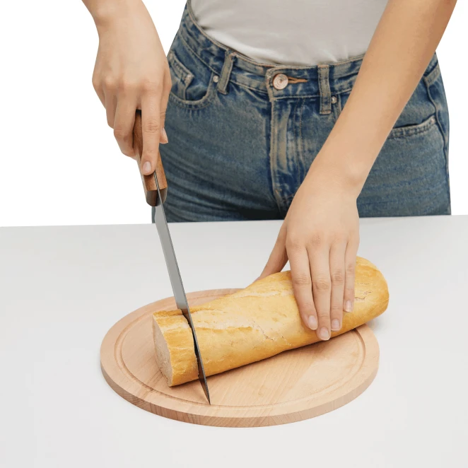 Deska do krojenia WOODEN CIRCLE. z nadrukiem na zamówienie Zdjęcie 4