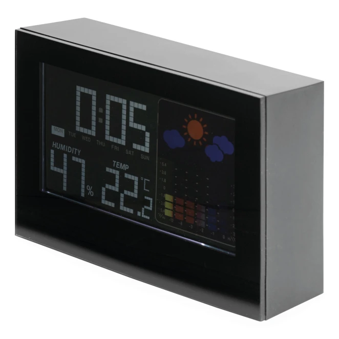 Elegancki zegar na biurko COLOUR do nałożenia logo Zdjęcie 2