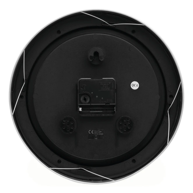 Aluminiowy zegar ścienny JUPITER do nałożenia logo Zdjęcie 3