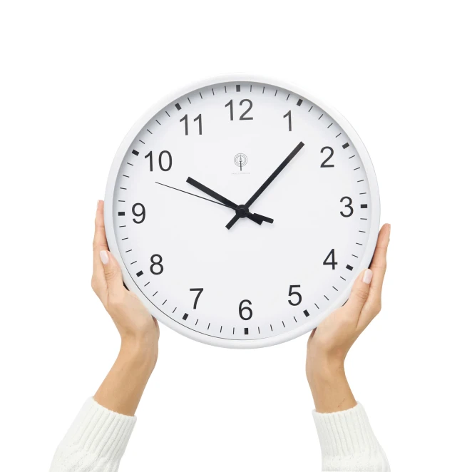 Zegar ścienny URANUS sterowany radiowo z nadrukiem na zamówienie Zdjęcie 4