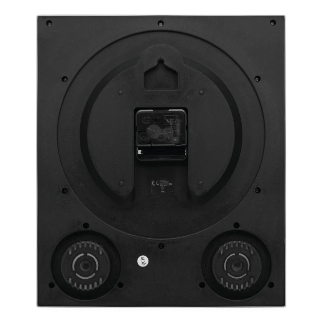 Prostokątny zegar ścienny SATURN z naniesieniem logo Zdjęcie 3