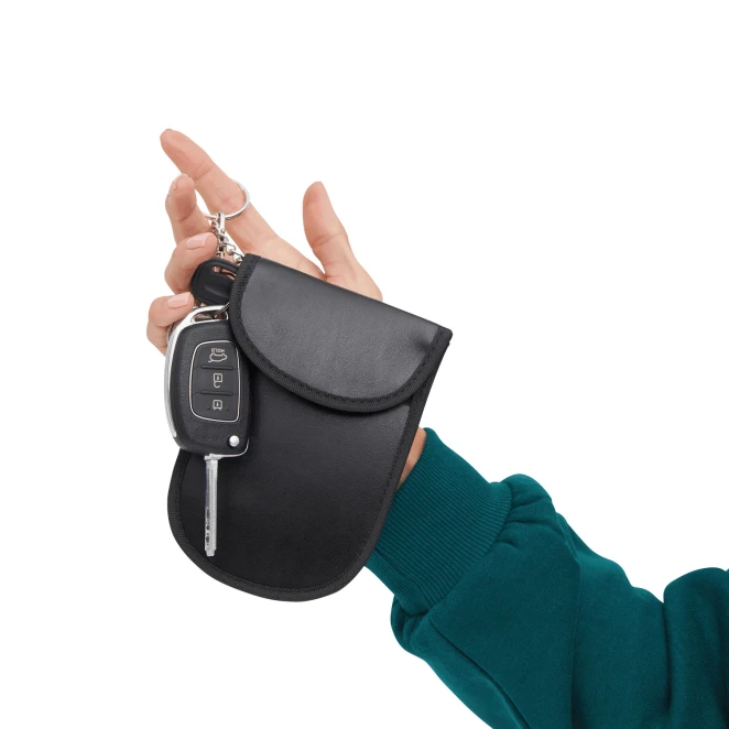 Etui na klucze samochodowe DRIVER z zabezpieczeniem RFID do naniesienia logo Zdjęcie 6