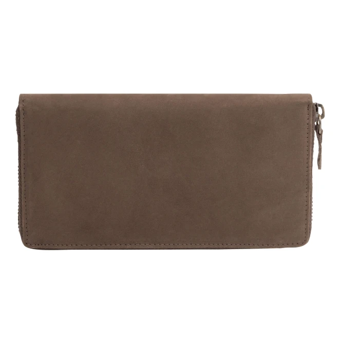 Portmonetka ze skóry naturalnej LADY z nadrukiem logo Zdjęcie 3