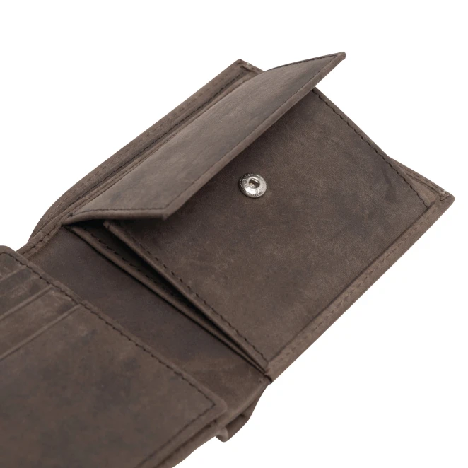 Skórzana portmonetka WILD STYLE I z naniesieniem logo Zdjęcie 6