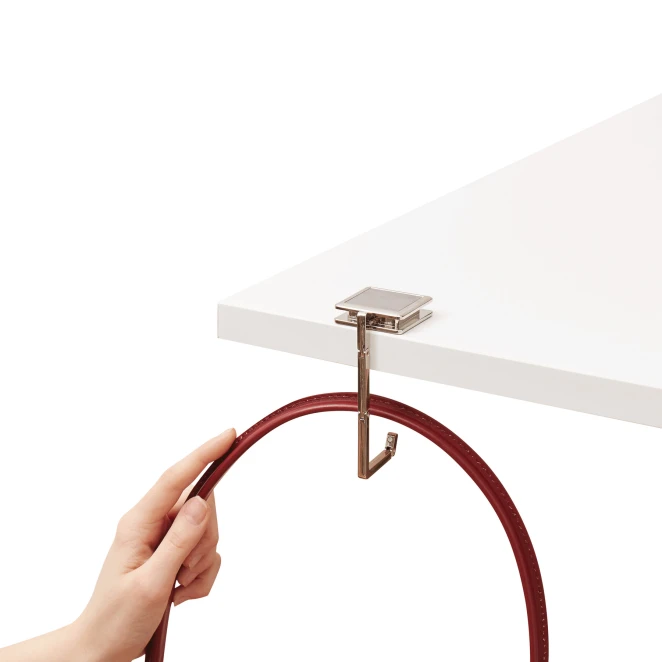 Składana zawieszka na torebkę MONTREUX do naniesienia logo Zdjęcie 4