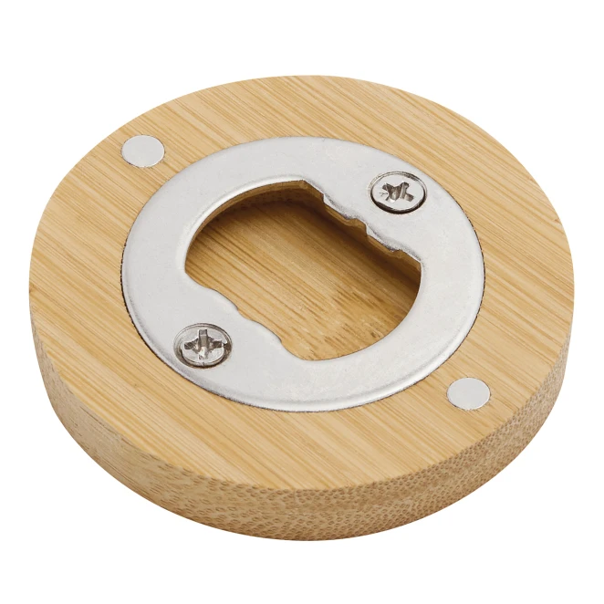 Otwieracz do butelek BAMBOO COIN do nałożenia logo Zdjęcie
