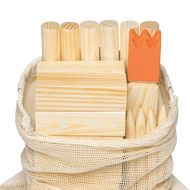 Gra szachy wikingów KUBB do drukowania logo Zdjęcie 5