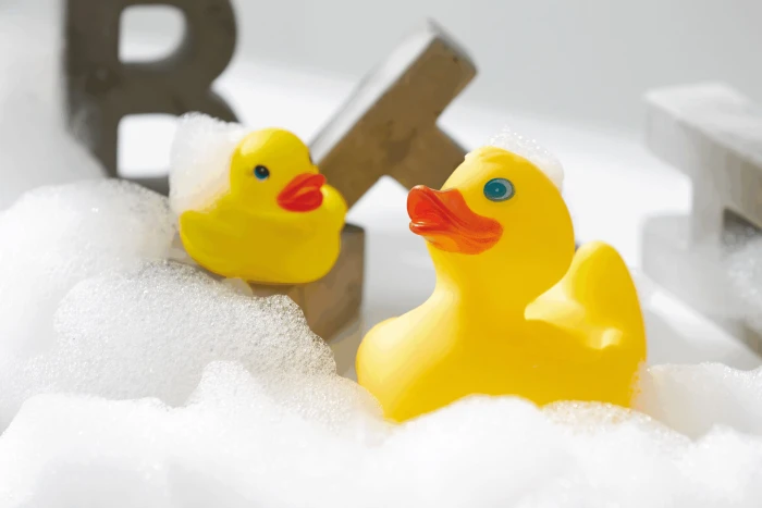 Gumowa kaczka BETTY z nadrukiem na zamówienie Zdjęcie 5