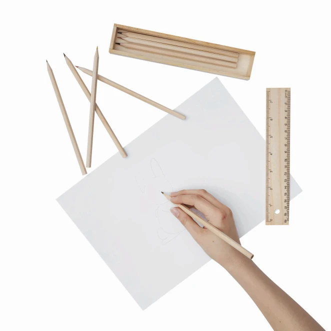 Komplet 8 kredek STRAIGHT do drukowania logo Zdjęcie 4