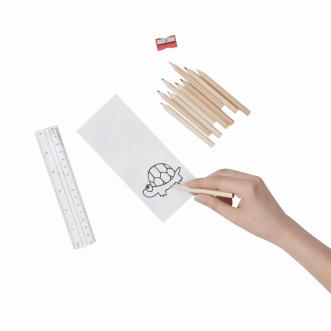 Zestaw kredek BEING BUSY z nadrukiem logo Zdjęcie 2