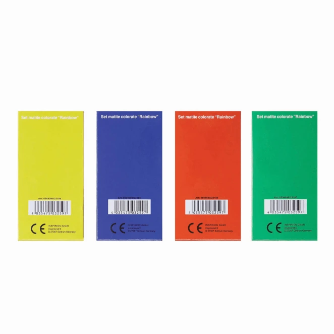 Zestaw kredek RAINBOW z nadrukiem na zamówienie Zdjęcie 3