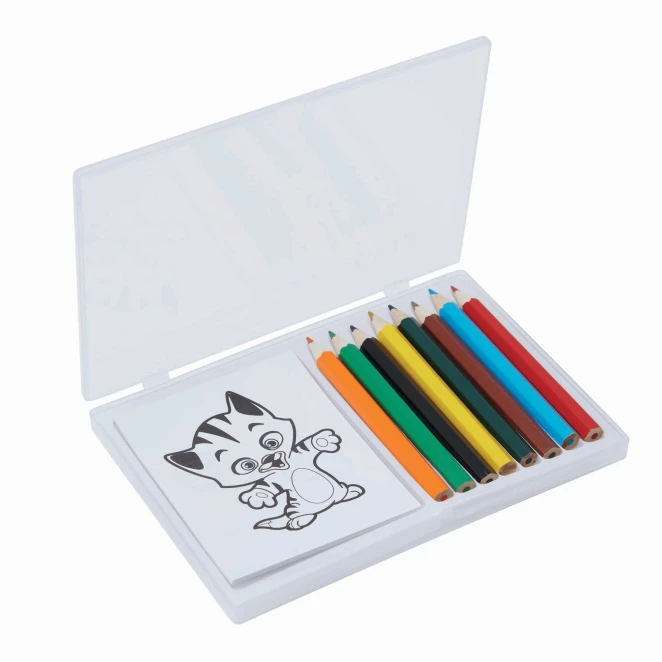 Zestaw do kolorowania CRAZY ANIMALS z logo firmy Zdjęcie