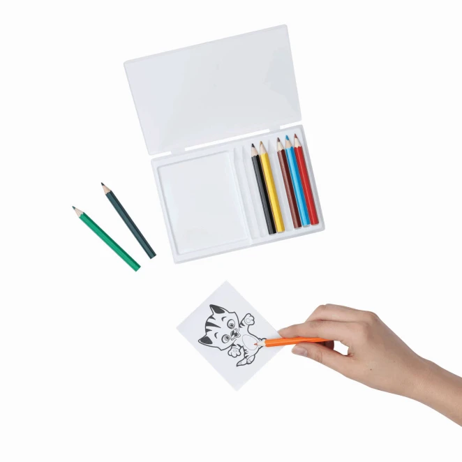 Zestaw do kolorowania CRAZY ANIMALS z logo firmy Zdjęcie 4