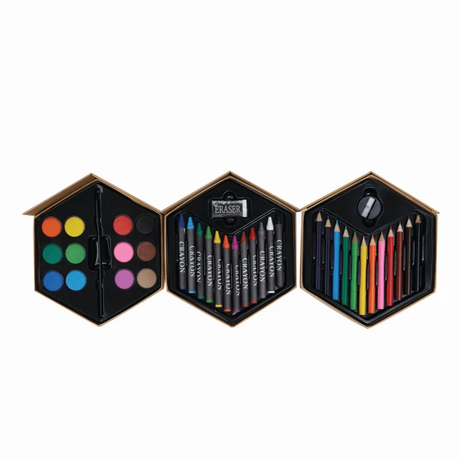 Zestaw do rysowania i malowania COLOURFUL LEVEL do drukowania logo Zdjęcie 3