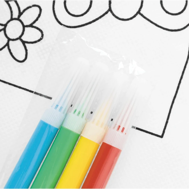 Plecak do kolorowania COLORFUL HOBBY z logo Zdjęcie 4