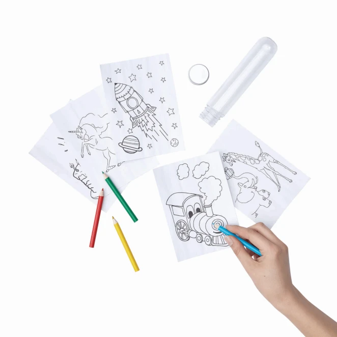 Zestaw do kolorowania TUBY z nadrukiem na zamówienie Zdjęcie 5