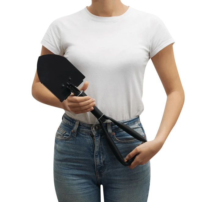 Składana saperka SCOOP z nadrukiem logo Zdjęcie 7