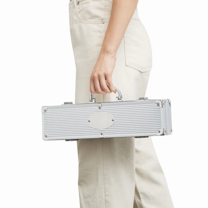 Zestaw nierdzewnych sztućców do grilla ROAST do nałożenia logo Zdjęcie 4