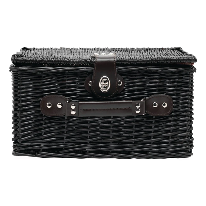 Wiklinowy kosz piknikowy SUNSET PARK z nadrukiem na zamówienie Zdjęcie 2