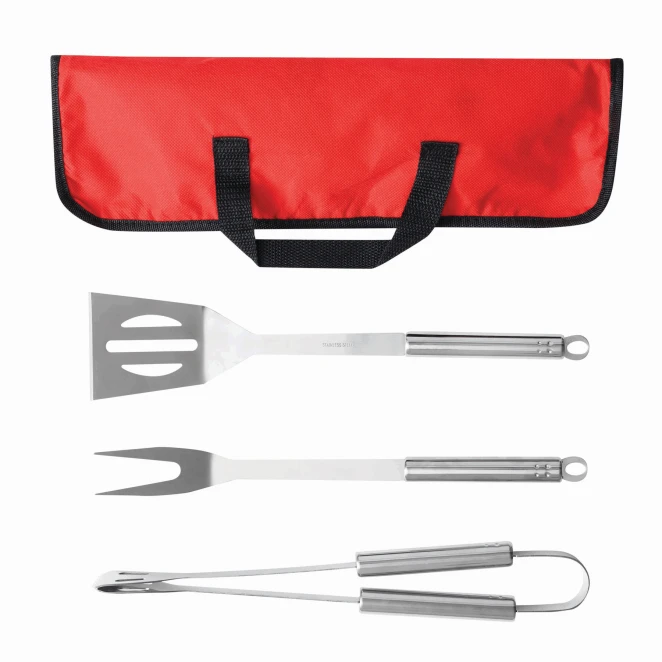 Zestaw sztućców do grilla SMOKY do naniesienia logo Zdjęcie 3