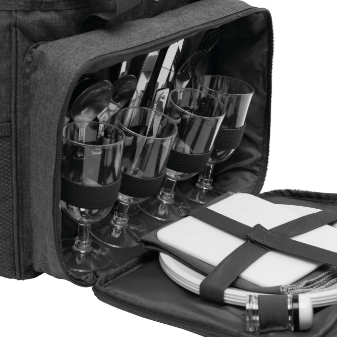 Torba piknikowa SIDE TRIP dla 4 osób do nałożenia logo Zdjęcie 9