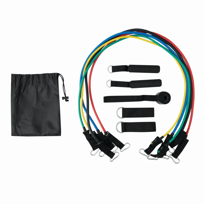 Zestaw gum oporowych do ćwiczeń FITNESS TIME z nadrukiem logo Zdjęcie 2