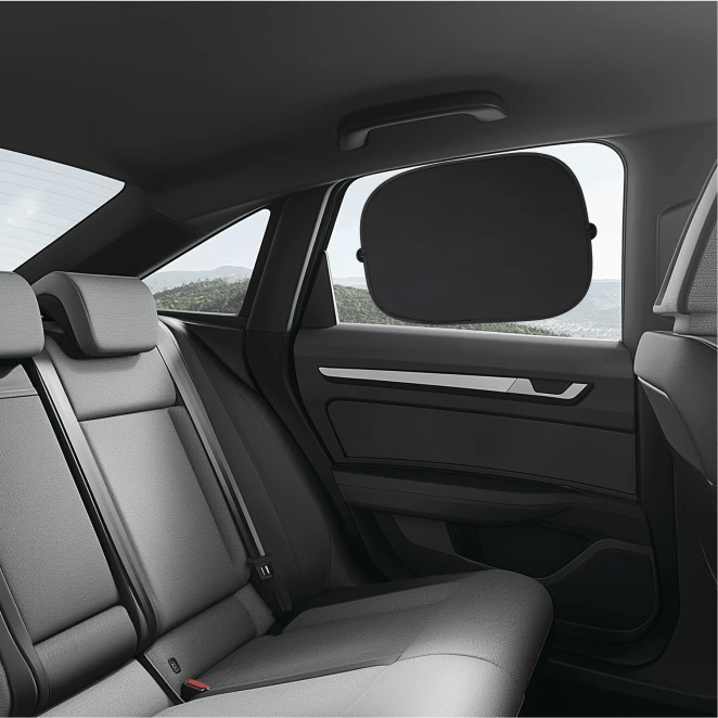 Zestaw samochodowych osłon przeciwsłonecznych SUN GUARD do nałożenia logo Zdjęcie 4