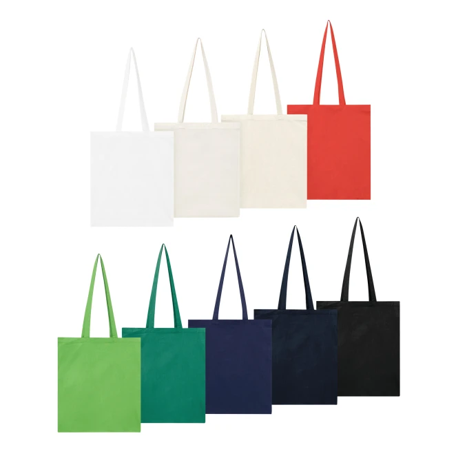 Torba bawełniana BIG PURE z logo Zdjęcie 4