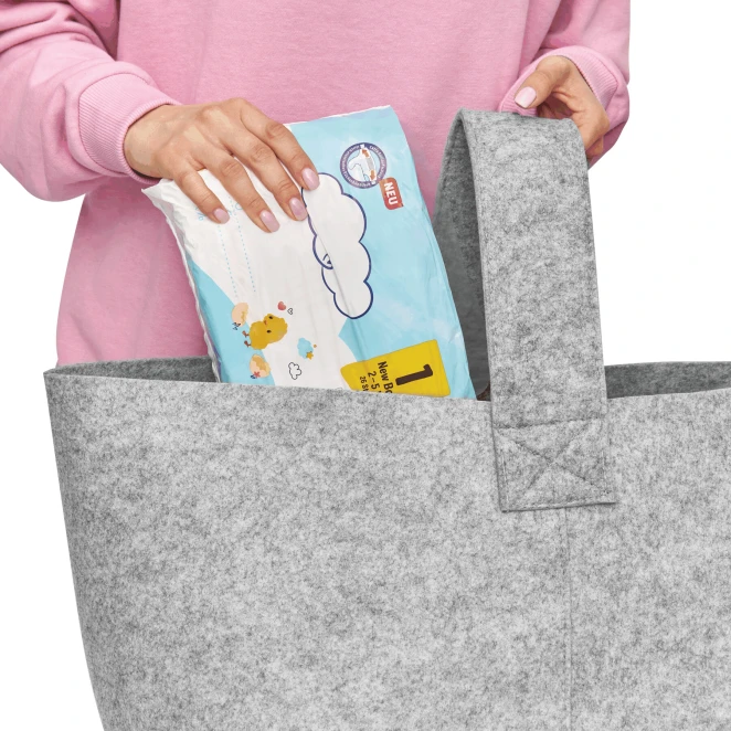 Filcowa torba COSY do nałożenia logo Zdjęcie 6