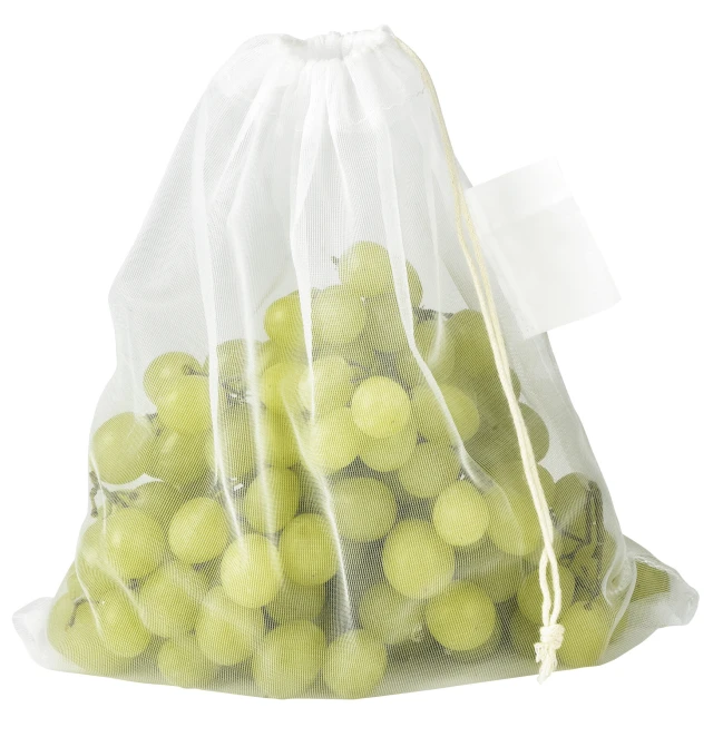 Siatka na owoce i warzywa BLUE PLANET z nadrukiem logo Zdjęcie 6