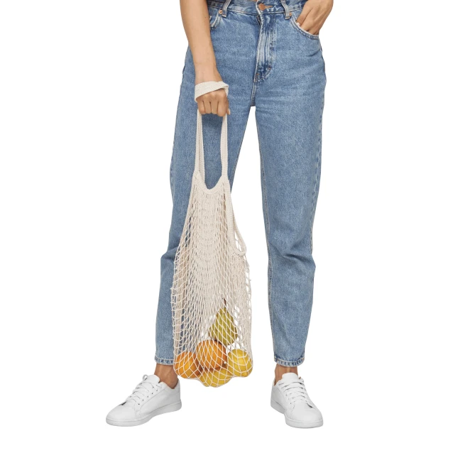 Siatka na zakupy NET L duża z naniesieniem logo Zdjęcie 7