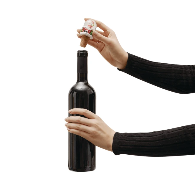Korek do wina CHRISTMAS FLAVOUR z logo Zdjęcie 4