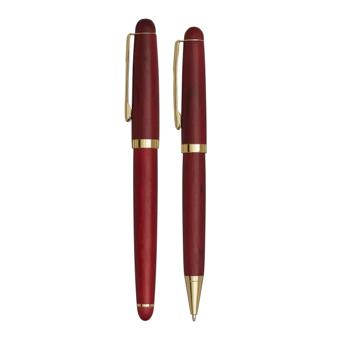 Zestaw z drewna różanego POET do nałożenia logo Zdjęcie 5