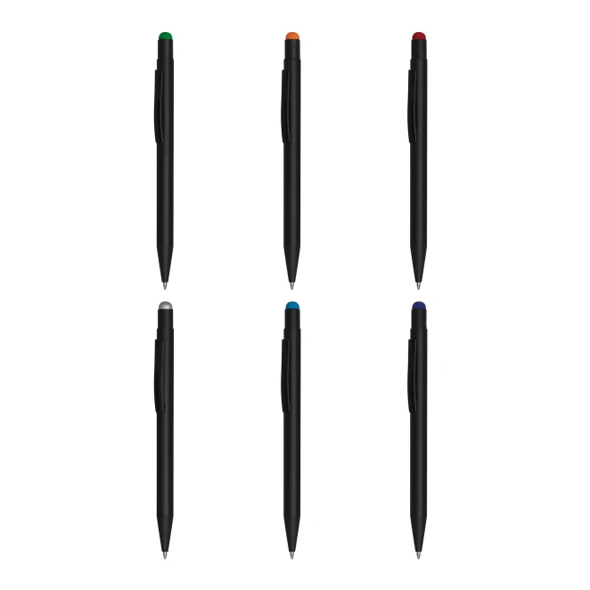 Długopis aluminiowy BLACK BEAUTY do drukowania logo Zdjęcie 5