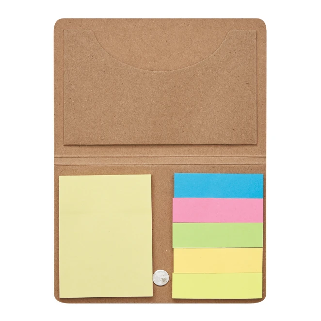 Pudełko na notatki STICK ME z logo firmy Zdjęcie 3